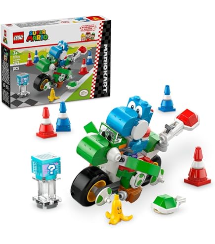 K'NEX Mario Kart Minifigure - Yoshi 38028: Buy Online at Best
